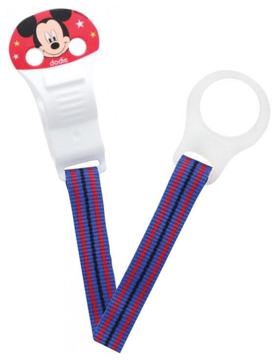 Dodie Disney Baby Ribbon Soother Clip Model: Mickey 1