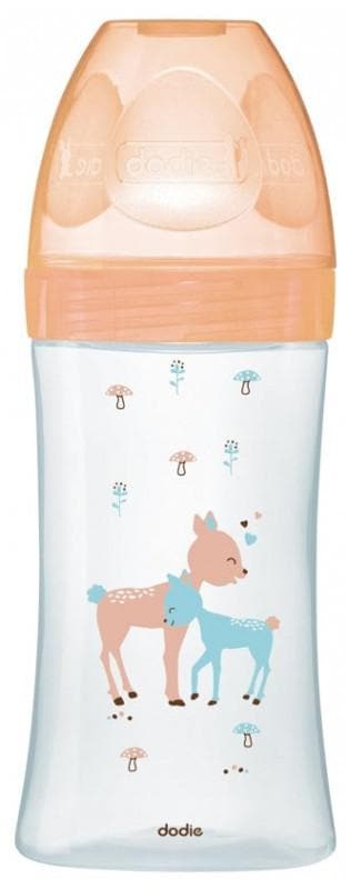 Dodie Glass Baby Bottle Sensation+ 270ml Flow 2 0-6 Months Model: Hinds