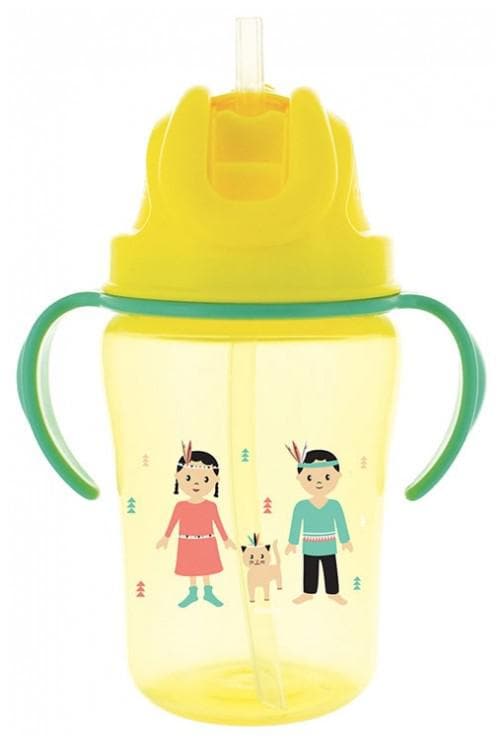 Dodie - Straw Cup 18 Months and + 350ml - Colour: Yellow