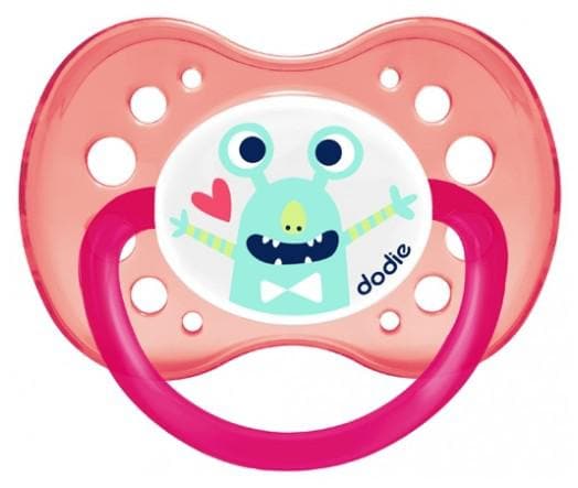 Dodie Symmetric Silicone Soother 18 Months and + n°A60 Colour: Green