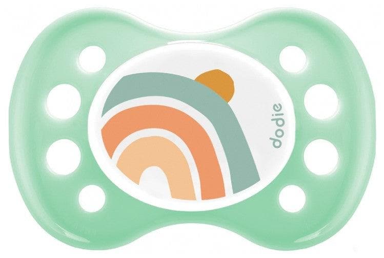 Dodie Symmetrical Soother 0-6 Months N°A95 Model: Rainbow