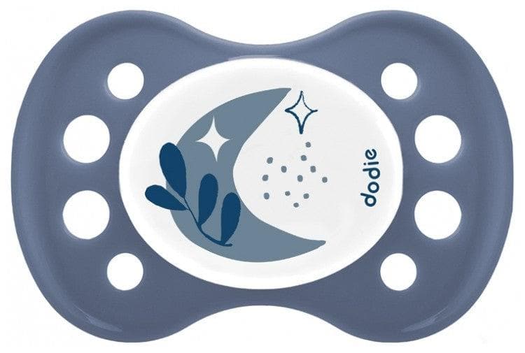 Dodie Symmetrical Soother Night 0-6 Months N°A96 Model: Blue Moon