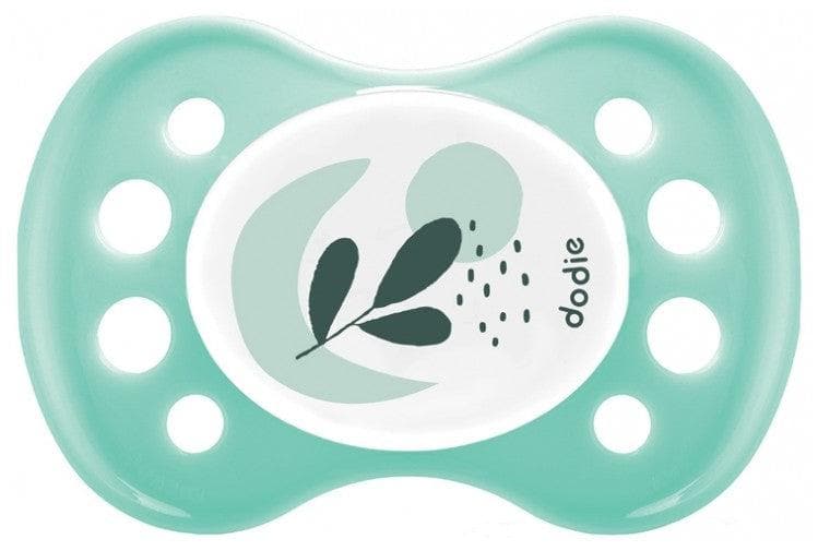 Dodie Symmetrical Soother Night 0-6 Months N°A96 Model: Green Moon