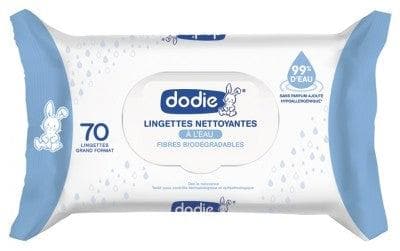 Dodie - Water Cleansing Wipes 70 Wipes