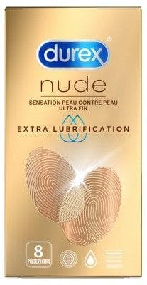 Durex - Nude Extra Lubrication 8 Condoms