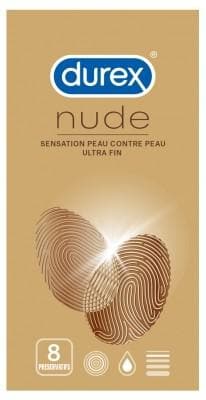 Durex - Nude Ultra Thin 8 Condoms