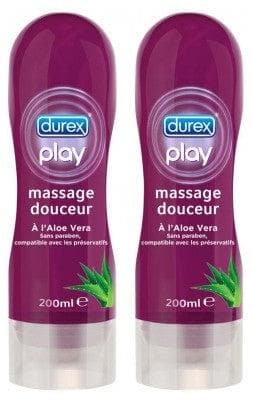 Durex - Play Massage Softness with Aloe Vera 2 x 200ml