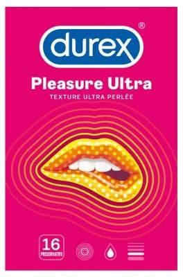 Durex - Pleasure Ultra Ultra-Beaded Texture 16 Condoms