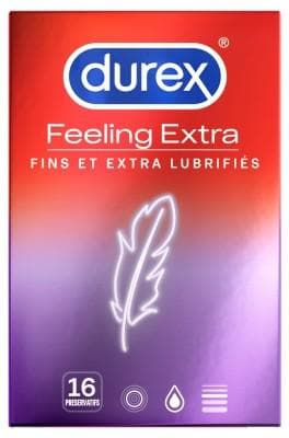 Durex - Sensations Feeling Extra 16 Condoms