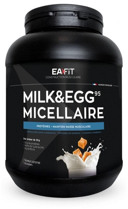 Eafit Muscle Construction Milk & Egg 95 Micellar 750g Taste: Caramel