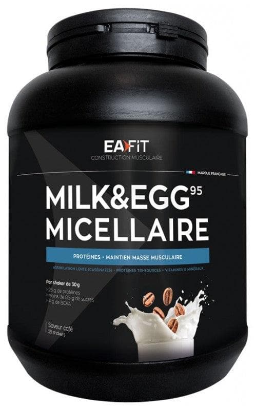 Eafit Muscle Construction Milk & Egg 95 Micellar 750g Taste: Coffee