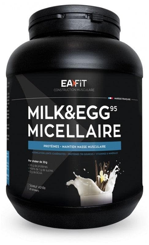 Eafit Muscle Construction Milk & Egg 95 Micellar 750g Taste: Vanilla