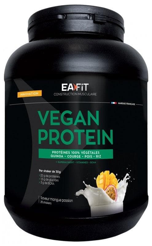 Eafit - Vegan Protein 750g - Fragrance: Mango Passion