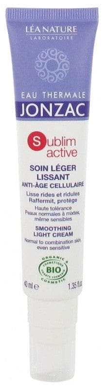 Eau de Jonzac Sublimactive Anti-Aging Light Cream Organic 40ml