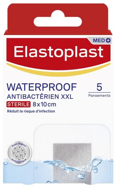 Elastoplast Antibacterial Strip XXL Waterproof Sterile 5 Strips