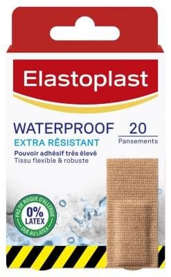 Elastoplast - Waterproof Extra Strong Bandages 20 Bandages