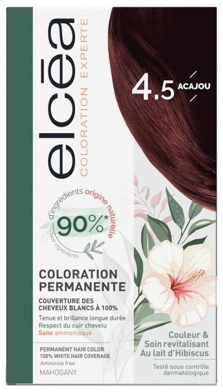 Elcéa Permanent Expert Hair Color Hair Colour: 4.5 Mahogany