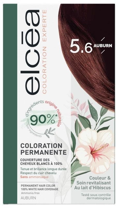 Elcéa Permanent Expert Hair Color Hair Colour: 5.6 Auburn