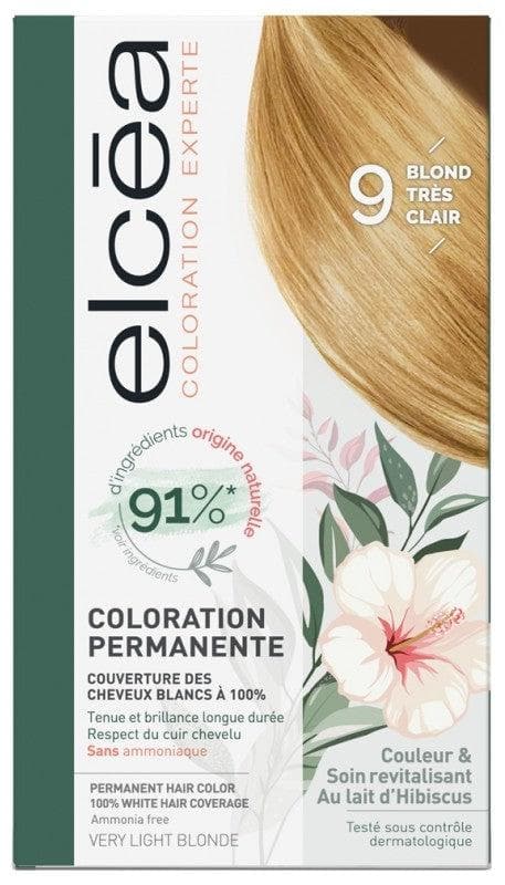 Elcéa Permanent Expert Hair Color Hair Colour: 9 Very Light Blonde