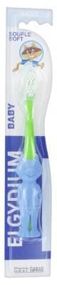 Elgydium - Baby Toothbrush Soft - Colour: Green and Blue