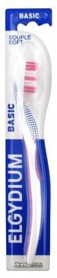 Elgydium - Basic Soft Toothbrush - Colour: Pink