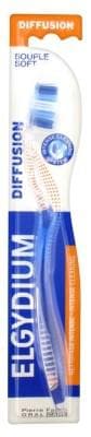 Elgydium - Diffusion Toothbrush Soft - Colour: Blue