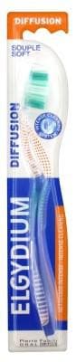 Elgydium - Diffusion Toothbrush Soft - Colour: Green