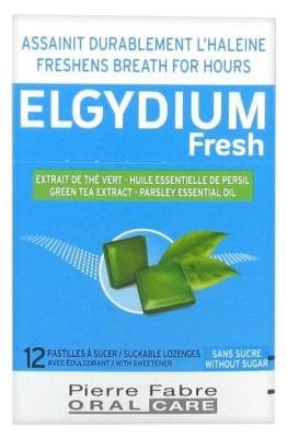 Elgydium - Fresh 12 Lozenges to Be Sucked