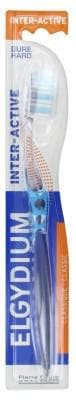 Elgydium - Inter-Active Hard Toothbrush - Colour: Blue