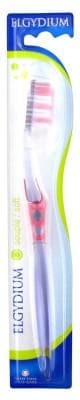 Elgydium - Inter-Active Soft Toothbrush - Colour: Pink