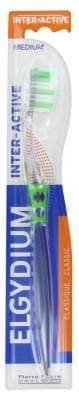 Elgydium - Inter-Active Toothbrush Medium - Colour: Green