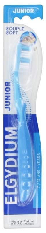 Elgydium Junior Soft Toothbrush 7/12 Years Old Colour: Blue