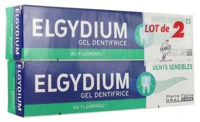 Elgydium - Sensitive Teeth Toothpaste Gel 2 x 75ml