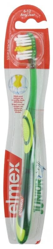 Elmex Junior Toothbrush Soft 6-12 Years Colour: Green