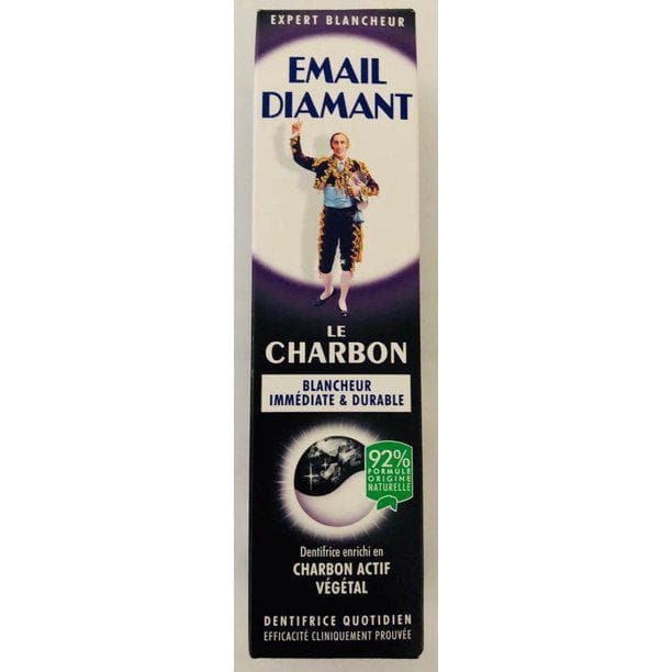 Email Diamant Le Charbon Charcoal Toothpaste Immediate & lasting whiteness Daily use 75 ml