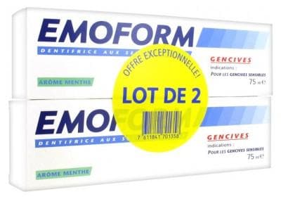 Emoform - Toothpaste Gums Mint Aroma 2 x 75ml