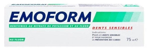 Emoform Toothpaste for Sensitive Teeth with Fluorine 75ml