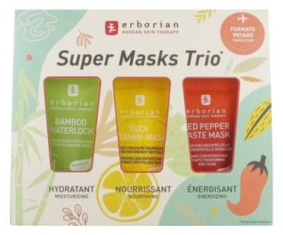 Erborian - Kit Super Masks Trio