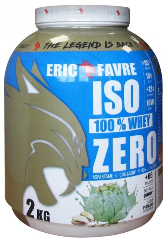 Eric Favre Iso 100% Whey Zero 2kg Fragrance: Pistachio