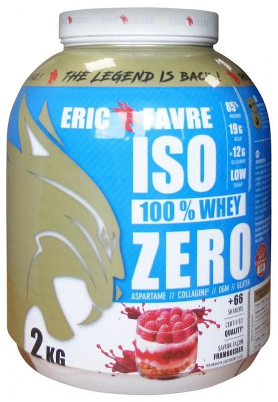 Eric Favre Iso 100% Whey Zero 2kg Fragrance: Raspberry Cake