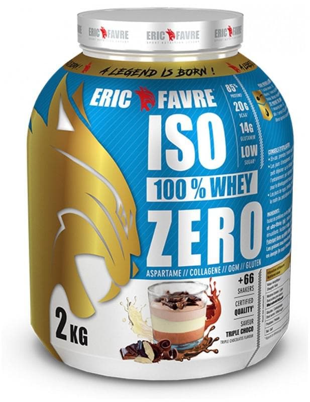 Eric Favre Iso 100% Whey Zero 2kg Fragrance: Triple Chocolates