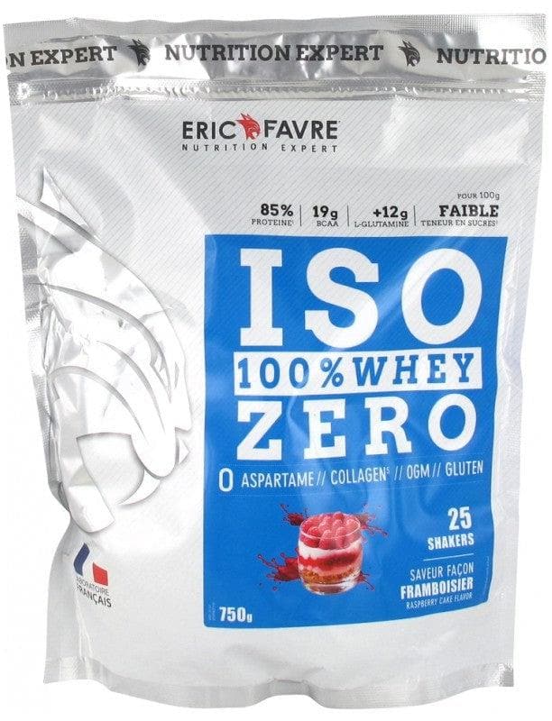 Eric Favre Iso 100% Whey Zero 750g Flavour: Raspberry bush