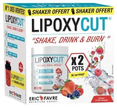 Eric Favre - Lipoxycut 2 x 120g + Shaker Offered