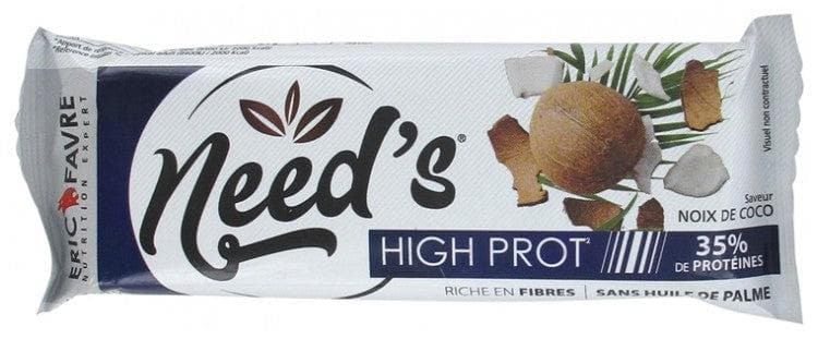 Eric Favre Need's High-Protein Bar 60g Flavour: Coconut