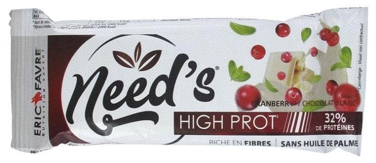 Eric Favre Need's High-Protein Bar 60g Flavour: Cranberry/White Chocolate