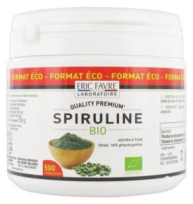 Eric Favre - Organic Spirulina 500 Tablets