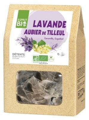 Esprit Bio - Lavender Linden Sapwood to Infuse 15 Sachets