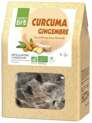 Esprit Bio - Turmeric Ginger Infusion Organic 15 Sachets