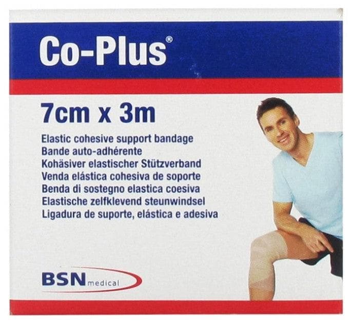 Essity Co-Plus Elastic Cohesive Support Bandage 7cm x 3m Colour: Flesh