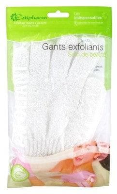 Estipharm - 2 Exfoliating Gloves - Colour: White